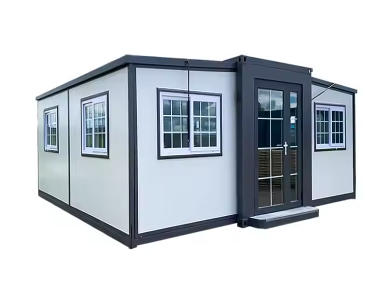 Expanding container houses