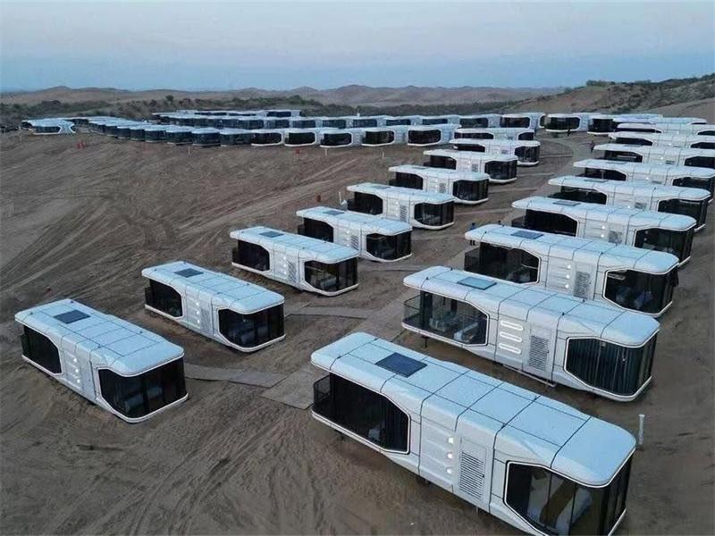 Capsule space houses