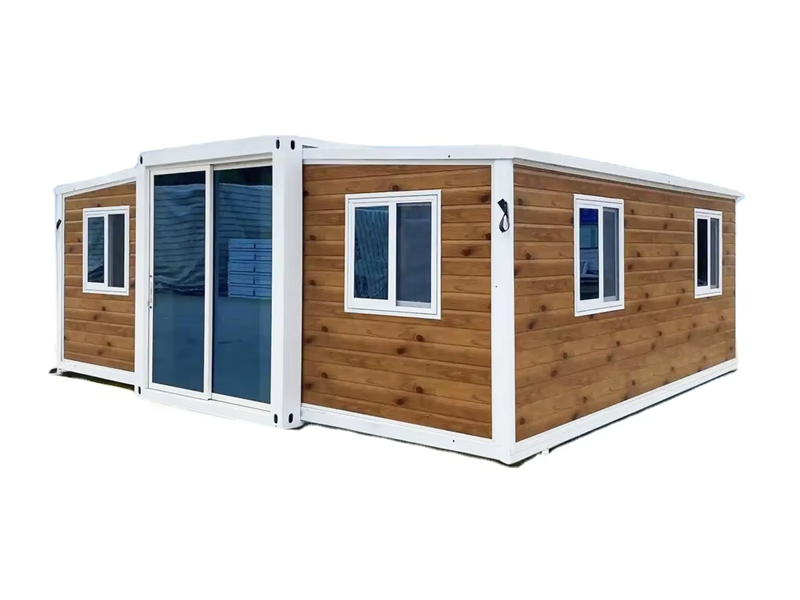 Expanding container houses