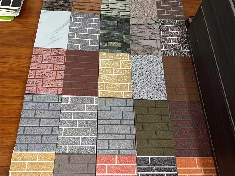 Metal carved wall panels